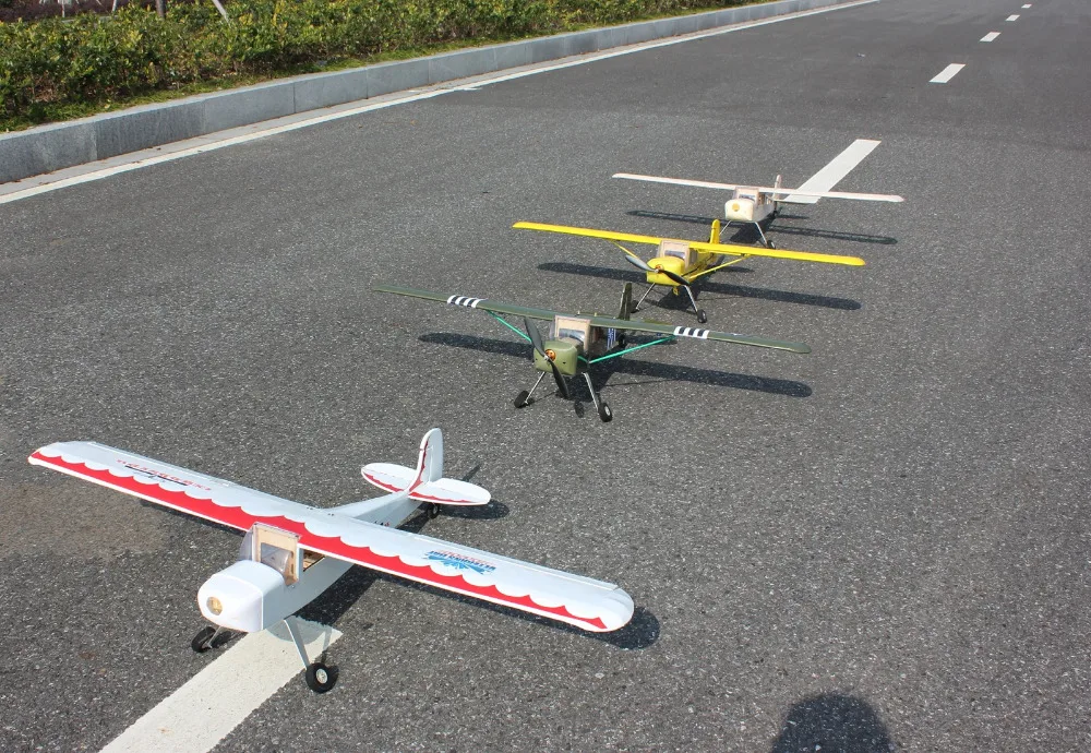 Homemade Rc Gas Planes 1200mm DIY RC Plane Balsa Kit J3 Cub AliExpress