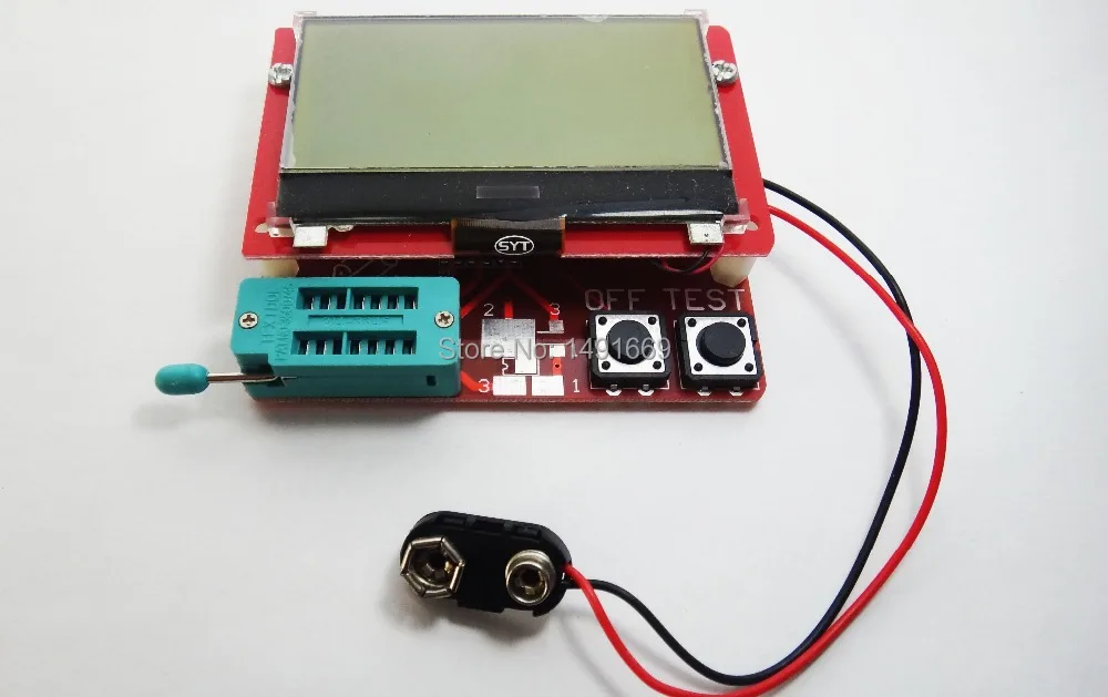 

M328 Digital LCD Transistor Meter RLC ESR Capacitance Resistance Inductance Tester Mosfet NEW
