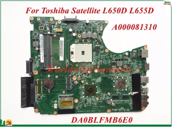 

High Quality A000081310 For Toshiba Satellite L650D L655D Laptop Motherboard DA0BLFMB6E0 Socket FS1 DDR3 100% Tested