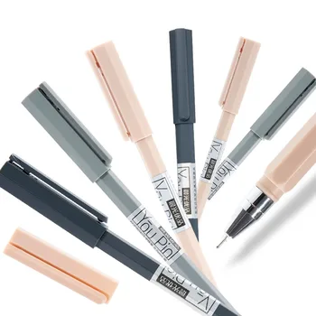 M&G wholesale 3pcs hexagonal body elegant ballpoint gel pens for writing stationery office school supplies Minimalism design pen