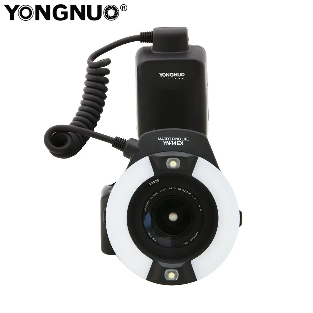 Yongnuo E-TTL YN-14EX Macro Ring LITE Flash Light Speedlite   Canon 5D Mark II 5D Mark III 6D 7D 60D 70D 700D 650D 600D