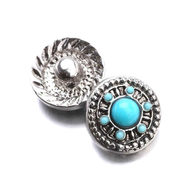 

5pcs/lot High Quality 12MM Snap Button Jewelry Metal Beads Snaps Fit Mini Snap Bracelet Bangle Earrings Necklaces ZL045