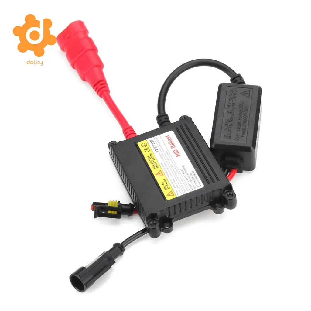 2 Pieces Car 12V 55W Digital Xenon HID Ballasts Replacements DC Waterproof