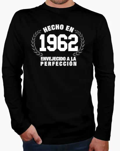 Продажа футболка homme 3d Сделано в 1962 лет чтобы совершенство Короткие Уличная