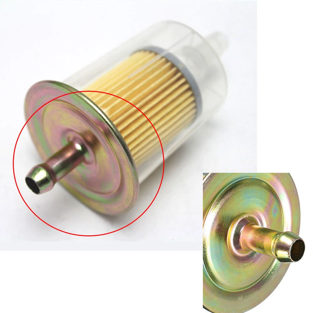 Filters Homyl Inline Gas Petrol Fuel Filter Universal 7mm Pipe for
