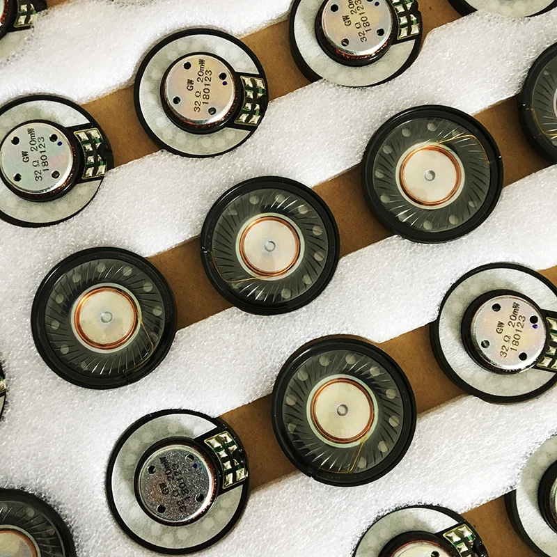 40mm 32 ohm headphone speaker