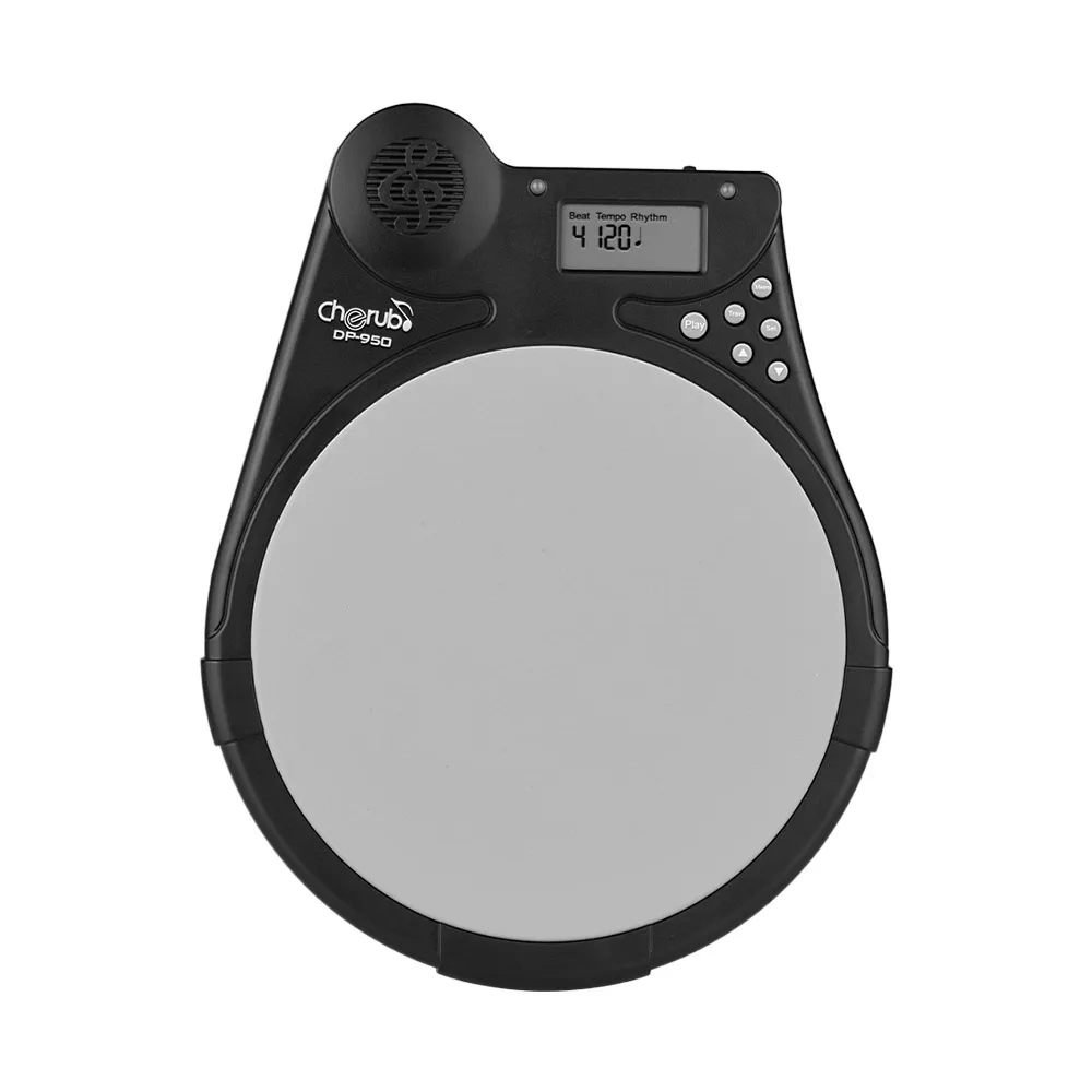 

Digital Electronic Dumb Drum Pad Metronome Practice Drum for Jazz Drums Exercise Training Practice Metronome