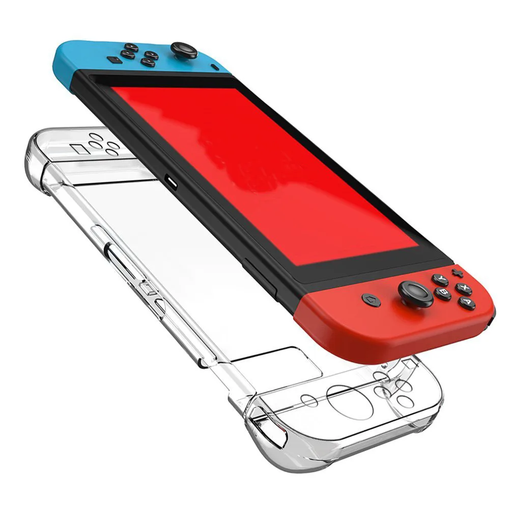 IVYUEEN сумка для Nintend переключатель JoyCon консоли с закаленным стекло экран протектор кристалл чехол в виде ракушки и Thumb щупы мангала