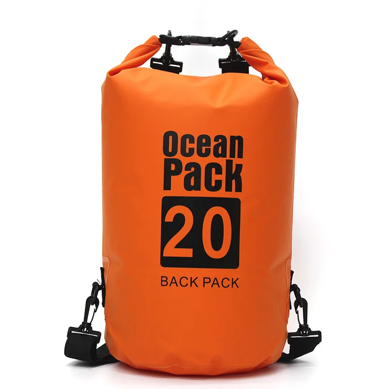 Водонепроницаемый мешок большой емкости Океанский пакет дрейфующий плавающий плавательный мешок сухой надувной буй рюкзак для рафтинга каякинга