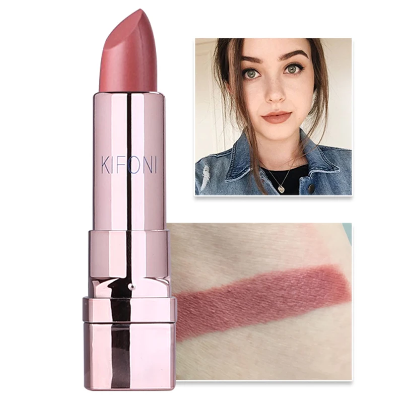 

New arrival KIFONI makeup beauty matte lipstick long lasting tint lips cosmetics lip stick maquiagem make up red batom