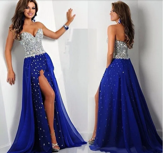 Aliexpress.com : Buy High Quality Floor Length Royal Blue
