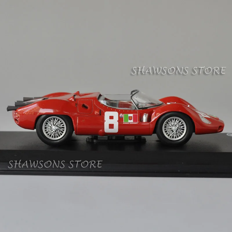 Модели Лео игрушки 1:43 винтажный гоночный автомобиль Maserati Tipo 63 4 Ore di Pescara копия