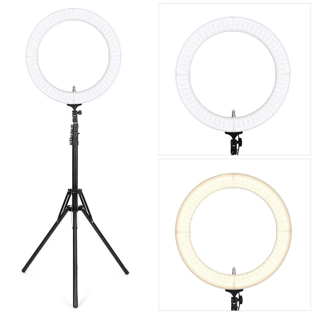 

ACCEWIT FX - 60 18 inch Outer Dimmable LED Ring Light for Camera Smartphone