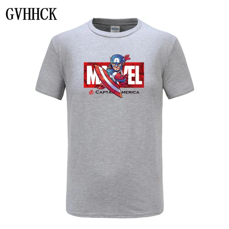 

Hot Sale 3D Printed Marvel Captain America T-shirt Men Summer Fashion Short Sleeve Tshirt Shirt Compression Men T Shirt Tops Tee