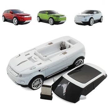 

NOYOKERE Wireless mouse cool super car shaped mouse USB 2.4Ghz optical mouse mice for pc laptop Desktop computer high-quality