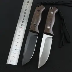 Высокое качество FX-DAG фиксированный камень мыть D2 лезвие белье ручка охотничий нож на открытом воздухе кемпинг выжить ножи & K оболочка