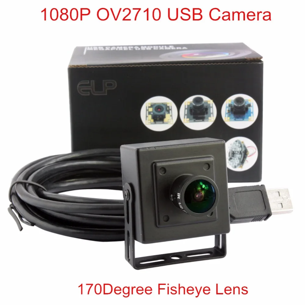 

High speed usb 2.0 wide angle mini video camera fisheye for android TV box ELP-USBFHD01M-BL170