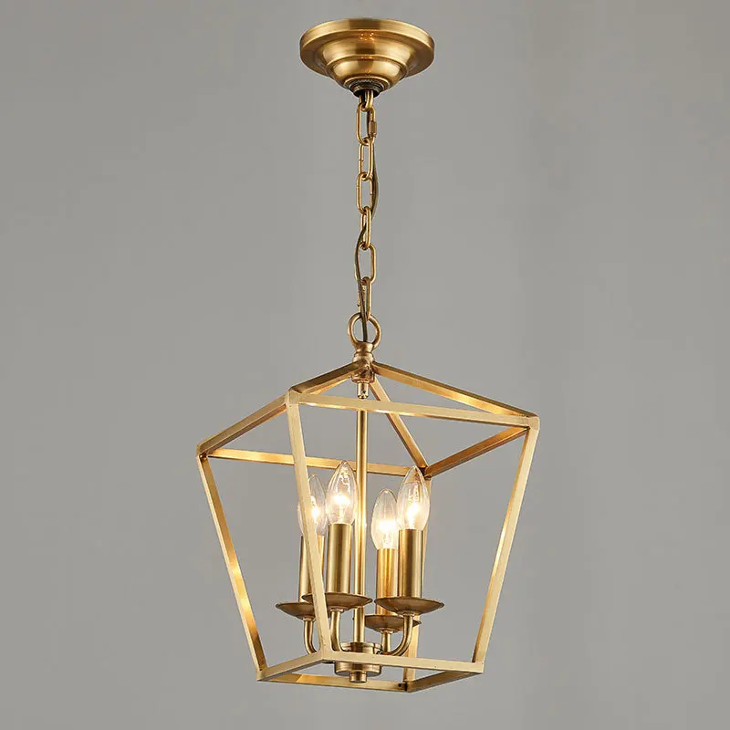 

American country chandelier restaurant balcony bedroom lamps living room chandelier Nordic chandelier