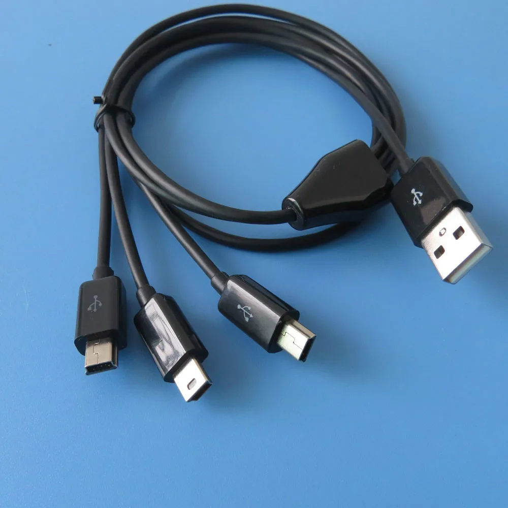 3 в 1 Мини usb кабель для зарядки данных 1 метр