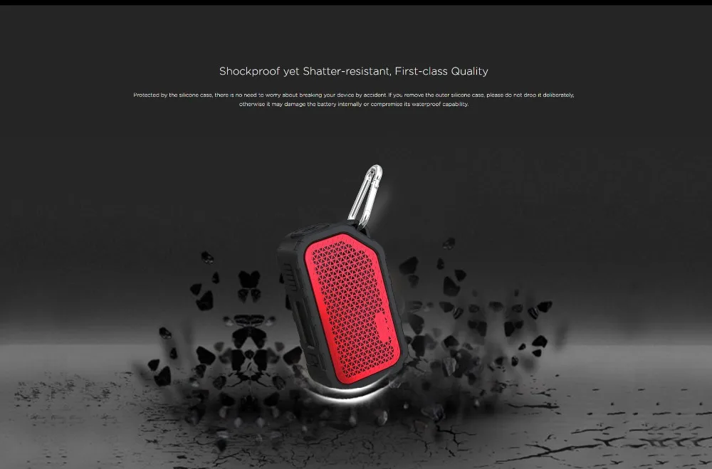 Original WISMEC ACTIVE with Amor NSE Kit 80W Active BOX MOD Vape Bluetooth Speaker Waterproof Electronic Cigarette Vaporizer 01 (5)