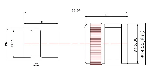 2 Вт BNC Attenautor, 2 Вт BNC-J.K коаксиальный радиочастотный аттенюатор DC до 6,0 ГГц, 1-40db, 50 ом, бесплатная доставка