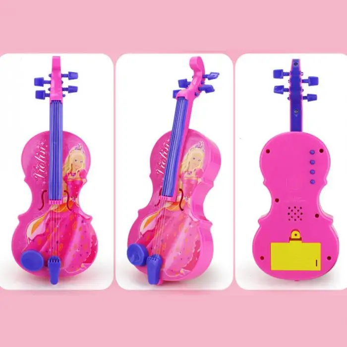 Новое поступление симуляция скрипки игрушка 4 струны Музыкальные инструменты развивающий подарок для детей NSV775