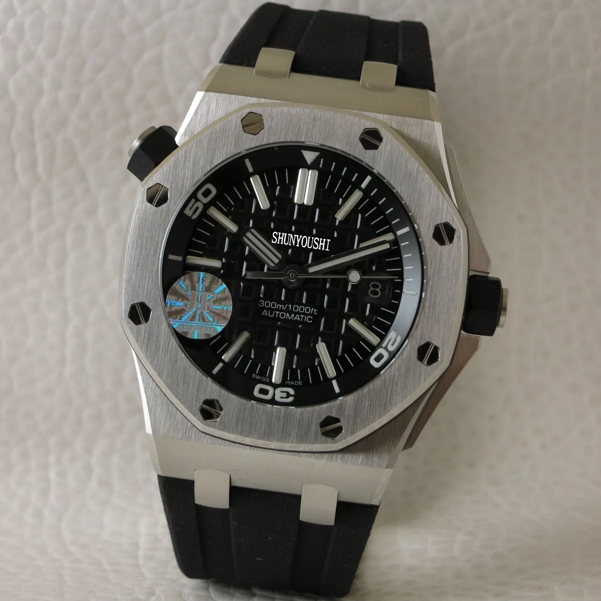 Мужские часы Топ бренд подиум Роскошные европейский дизайн автоматические механические часы A0675