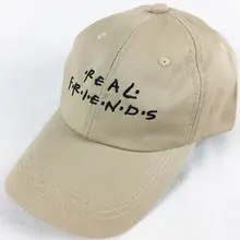 ТВ шоу настоящие друзья шляпа трендовая редкая бейсболка хип хоп папа шляпа Беговая Кепка для мужчин и женщин розовый черный хаки подарок на день рождения