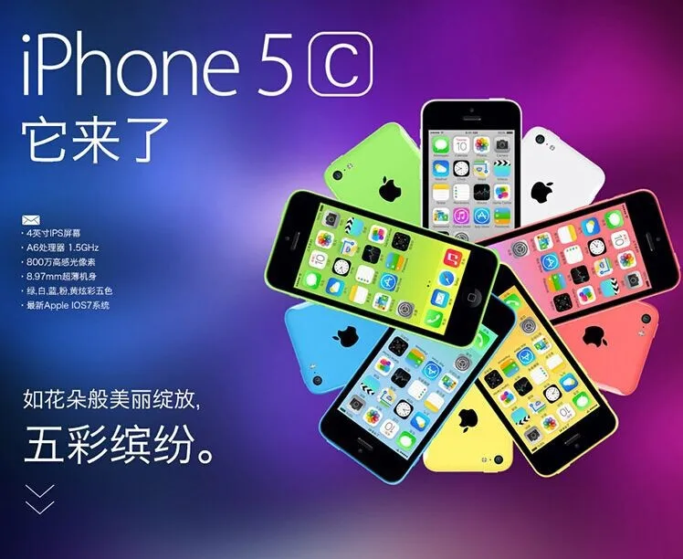 best cell phone for a teenager Unlocked Original Apple iphone 5C phone 8MP Camera 16GB 32GB ROM IOS 8 4.0" Wifi GPS WCDMA 3G Free Shipping Used 1 year warranty cellphone iphone