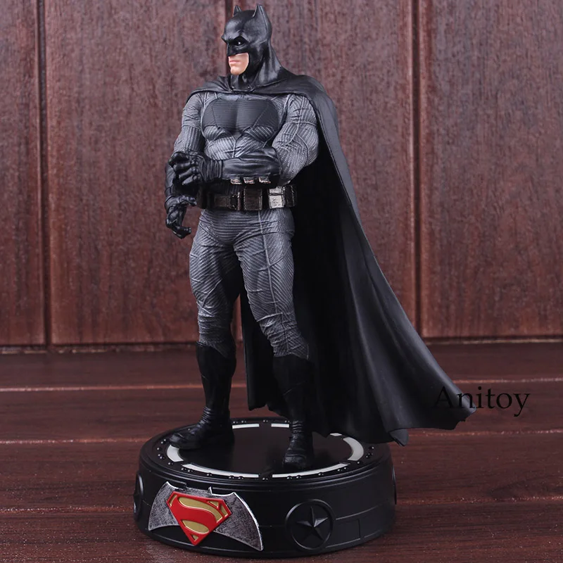 Бэтмен против Супермена на заре справедливости статуя Бэтмена со светодиодный светильник коллекционные вещи из ПВХ фигурка модель игрушки 22 см