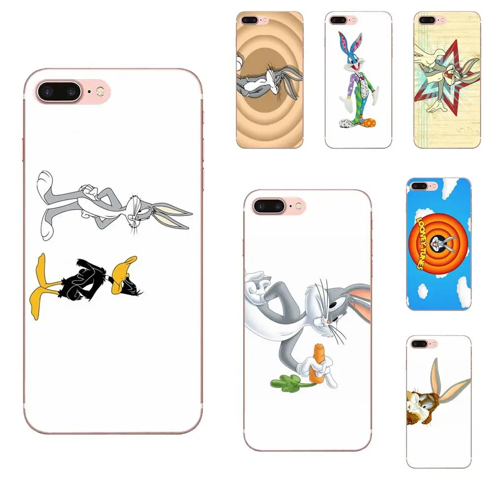 Сотовый телефон Looney Tunes ошибки Банни для Galaxy A3 A5 A7 A8 A9 A9S On5 On7 Plus Pro Star 2015 2016 2017 2018 TPU |