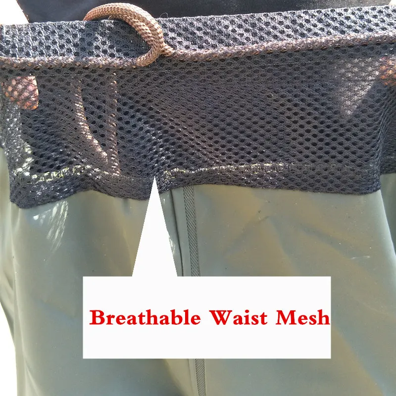 Сапоги рыболовные с высокой талией 110 см из дышащей сетки|fishing waders|waterproof wadersbreathable