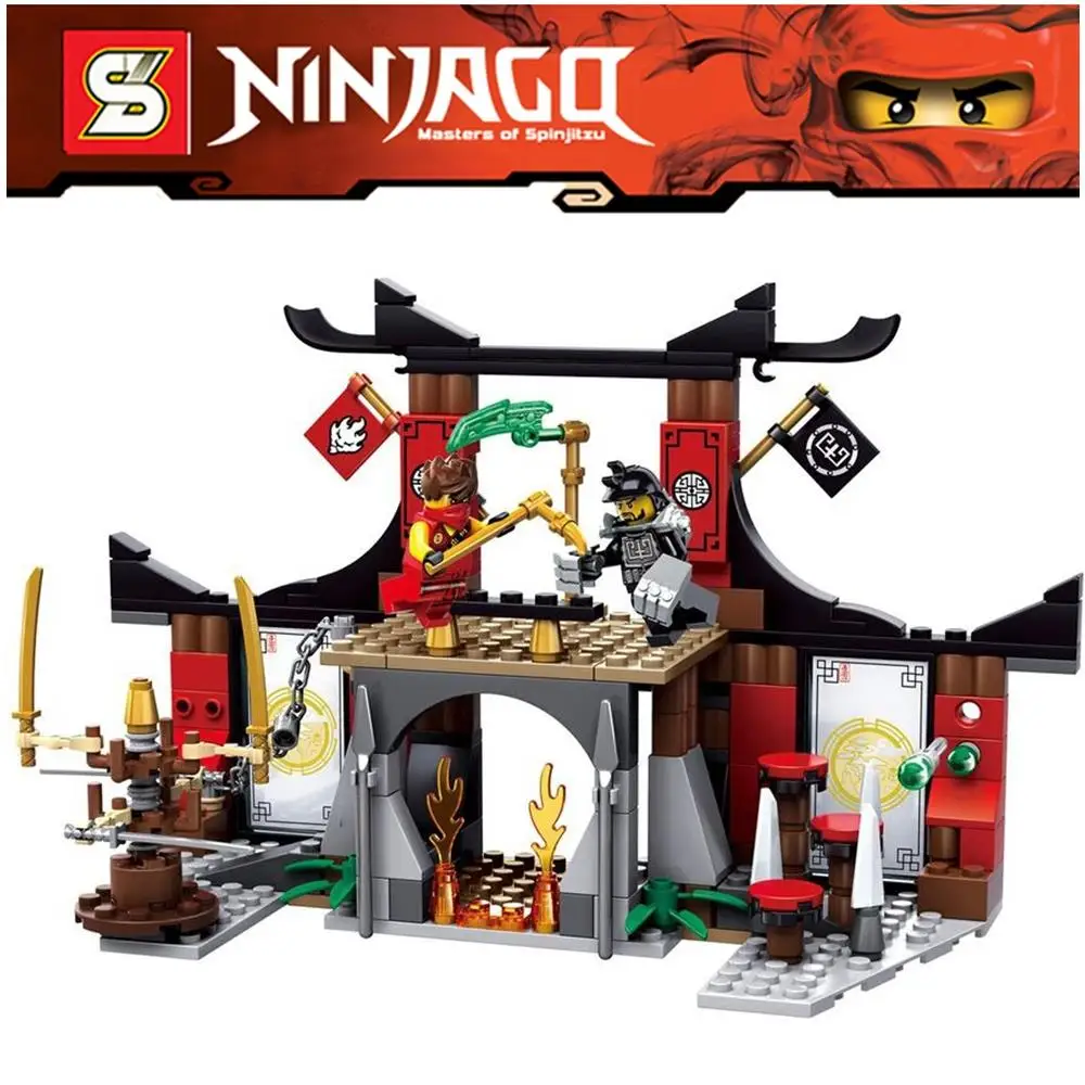lego ninjago dojo showdown