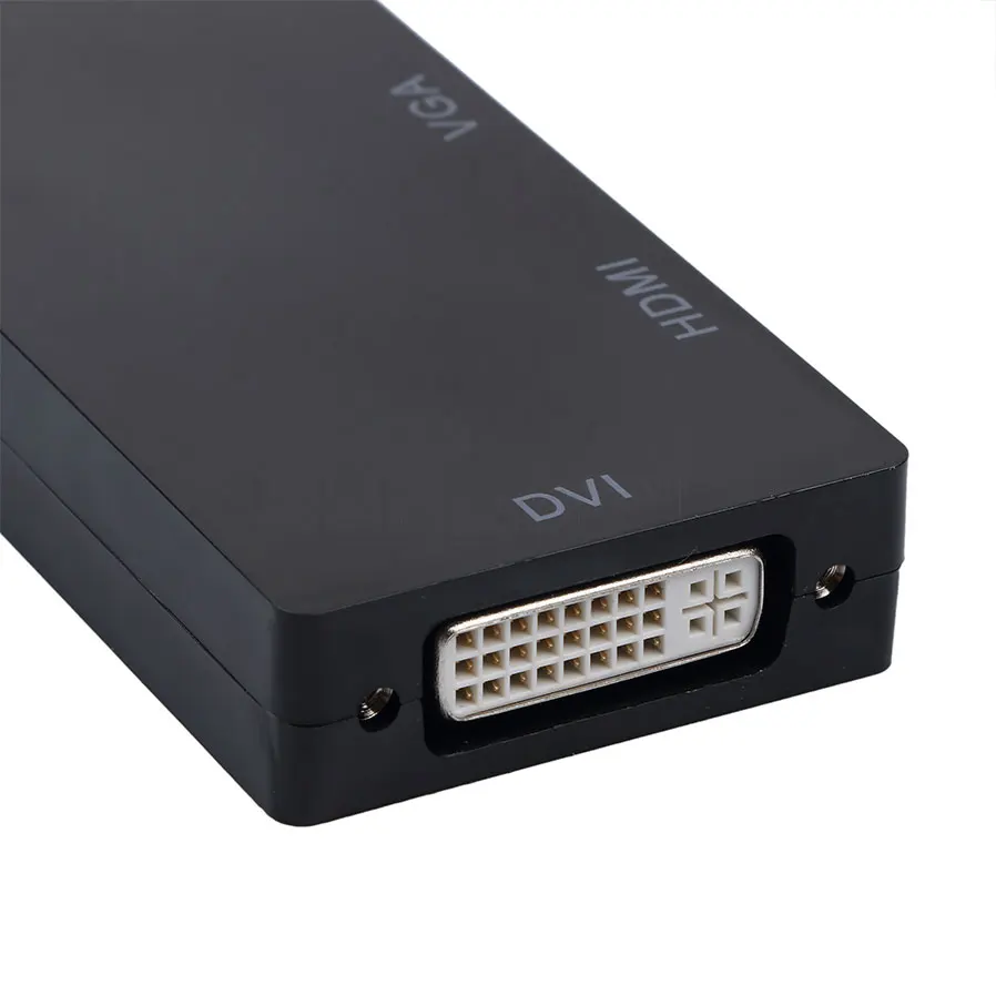Адаптер Kebidu 3 в 1 Mini DisplayPort to HDMI VGA DVI адаптер Thunderbolt конвертер Мини DP кабель 1080p для