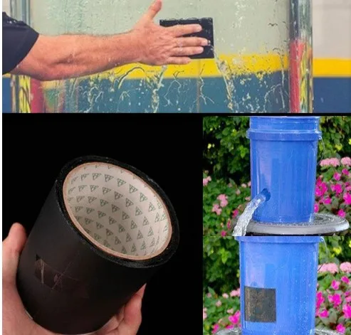 

PVC Super Strong Waterproof Stop Leaks Seal Repair Tape Performa Self Fiber Fix Fiberfix Adhesive Tape