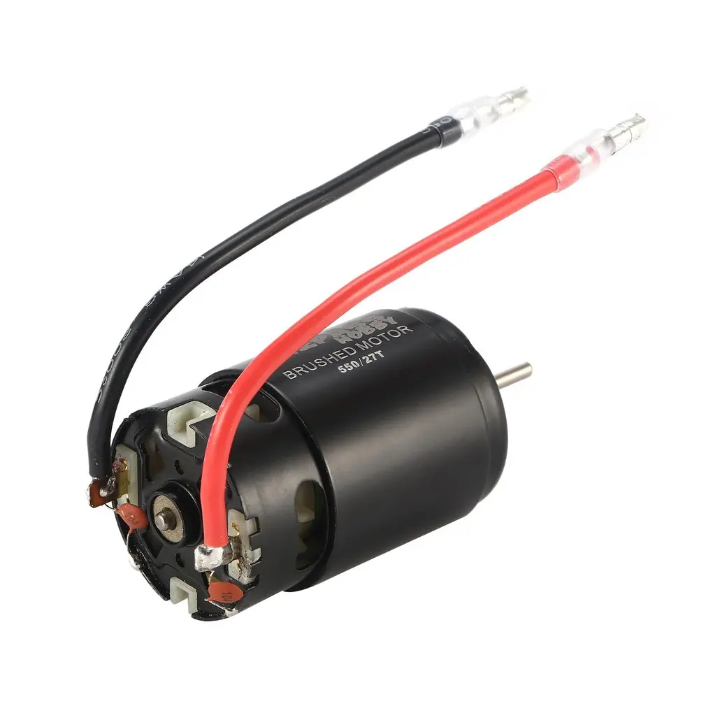 Kopen 550 27 t 35 t Brushed Motor voor 1 10 RC Auto Off road Crawler HSP TRAXXAS Redcat D110