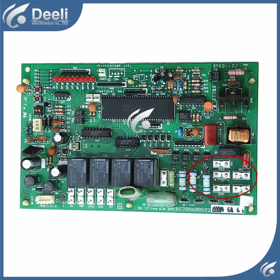 95% new good working for air conditioning computer board 3P/5P BG76N488G02 95% new good working for air conditioning computer board 3P/5P BG76N488G02