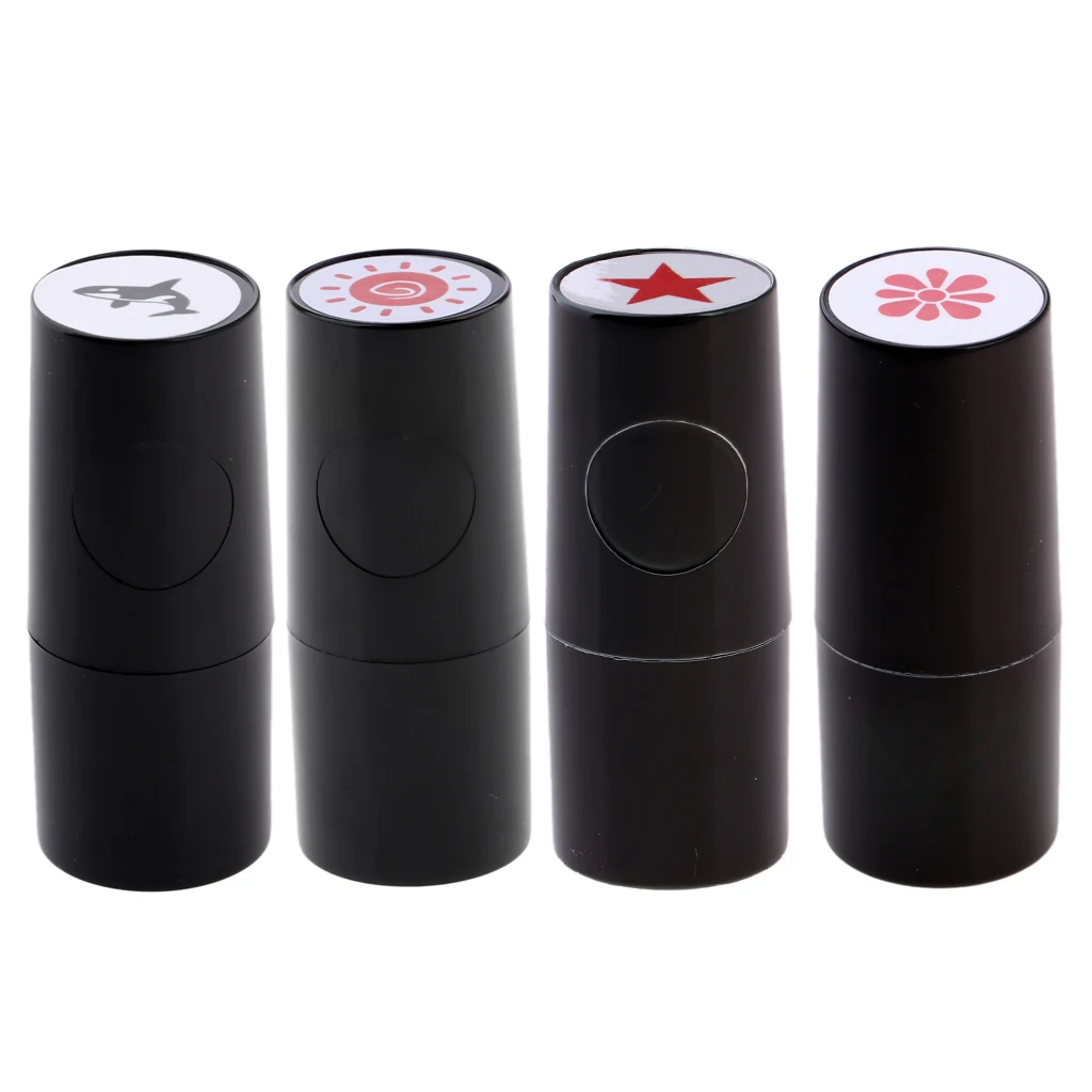 4 Pcs Golf Ball Stamp Stamper Marker Club Giveaways Prize Keepsake Souvenir Golf Birthday Gift