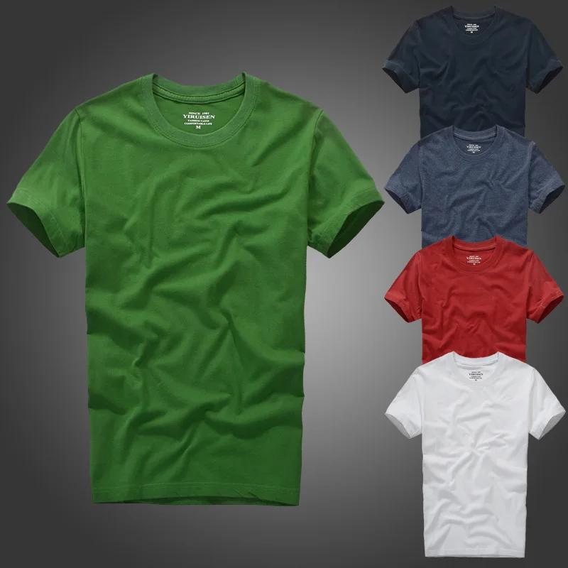 

Men T-shirt Short Sleeves 100% Cotton Undershirt Male Solid Mens Tee Summer Jersey Brand Quality Clothing Sous Vetement Homme