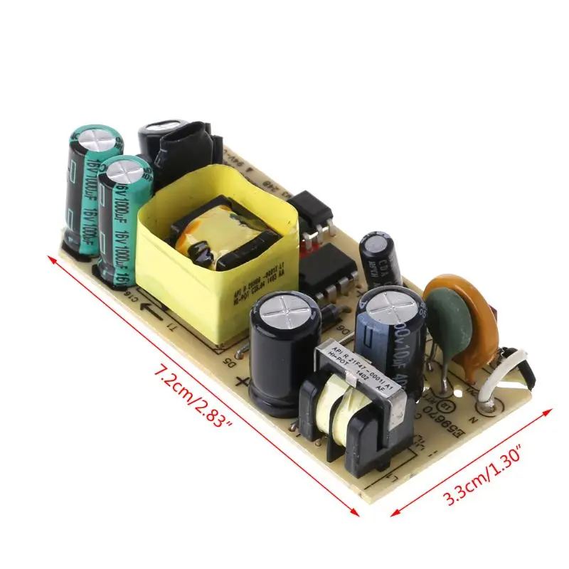 AC DC 5V 2000mA переключение Питание модуль 2A доска с IC защиты|Адаптеры AC/DC| |