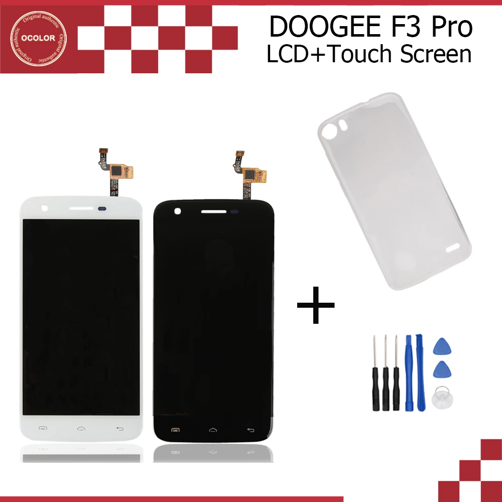 Prix pour Doogee f3 pro d'origine lcd affichage et écran tactile assemblée 5.0 pouce parfait réparation partie pour doogee f3 pro + de silicium cas + Outils Prix pour Doogee f3 pro d'origine lcd affichage et écran tactile assemblée 5.0 pouce parfait réparation partie pour doogee f3 pro + de silicium cas + Outils
