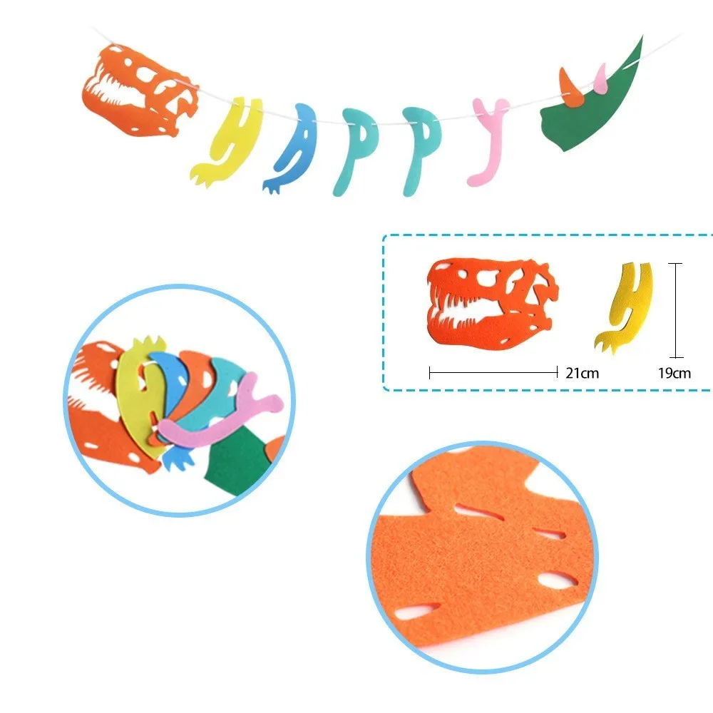 Тематика динозавра, праздничные баннеры для праздников, дня рождения, украшения, сделай сам, динозавры, банты, Товары для детей, для мальчиков