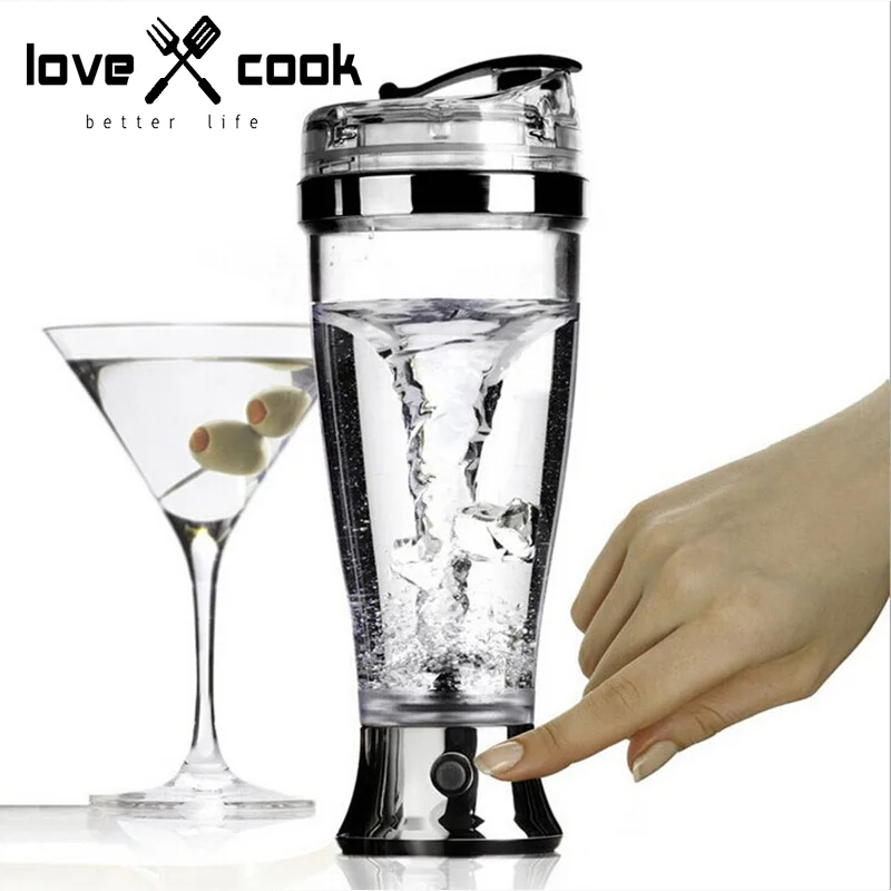 Automatic Cocktail Mixer 450ml Cocktail Shaker Stainless Steel Creative