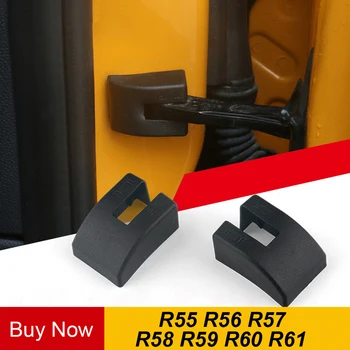 

4pcs/set Car Door Lock Stopper Arm Protection ABS Cover For MINI Cooper One JCW S R55 R56 R57 R58 R59 R60 Countryman R61 F56