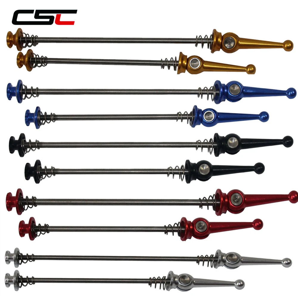 Titanium bike wheel skewer, road/mtb bicycle Wheel Skewers, Quick