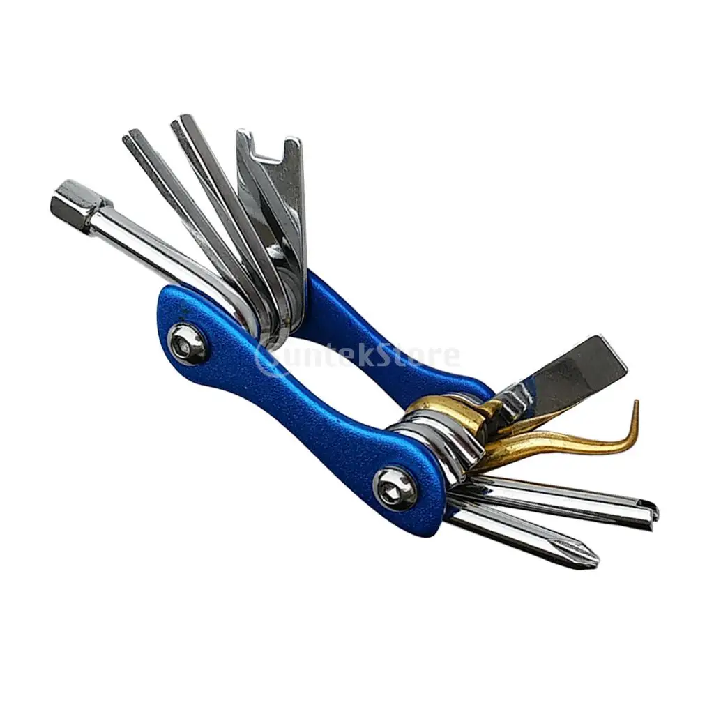 Mini Pocket Folding 8 in 1 Dive Gear Equipment Maintenance Repair Multi Tool for Scuba Diving Dive Diver - 2 Colors