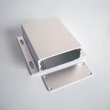 Алюминий корпус PCB корпуса шасси Мощность чехол вертел коробка панели DIY 90*35*120 мм