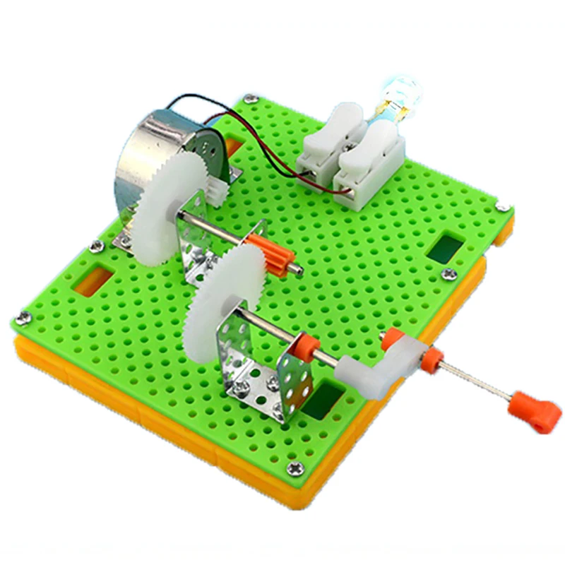 DIY Science Gizmo ручной генератор Детский пазл сборный набор простой физический эксперимент Обучающие наборы