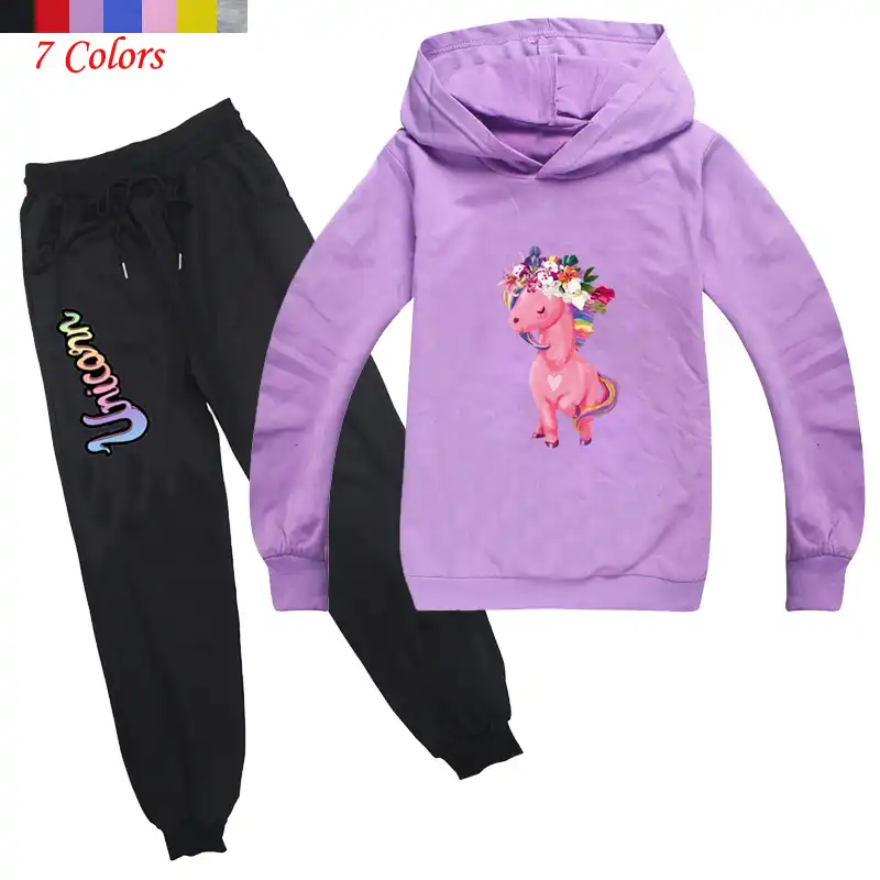 unicorn jogging suit