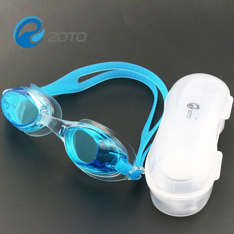 Venta caliente impermeable Anti niebla UV profesional niño color lentes buceo Gafas de natación Gafas Natacion